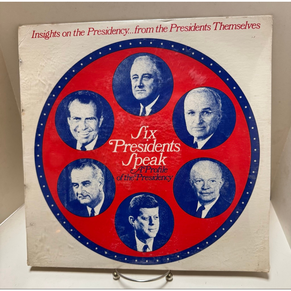 1972 Ford Six Presidents Speak Vinyl Record - New / Sealed